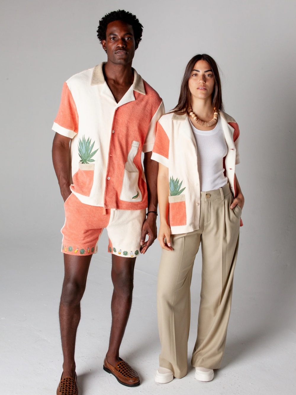 Tombolo '¡Gusanito!' Cabana (Terrycloth Button-down)